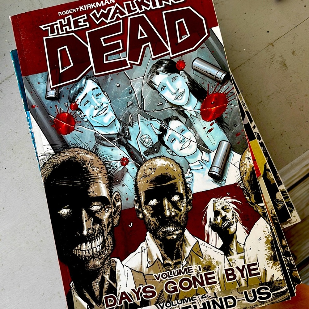 Walking dead collector comics